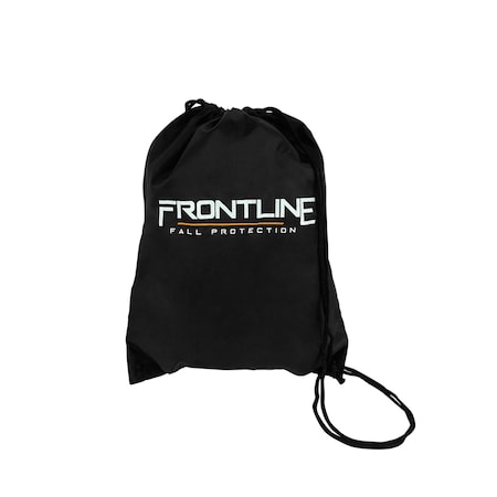Frontline Polyester Adjustable Drawstring Bag HKBAG